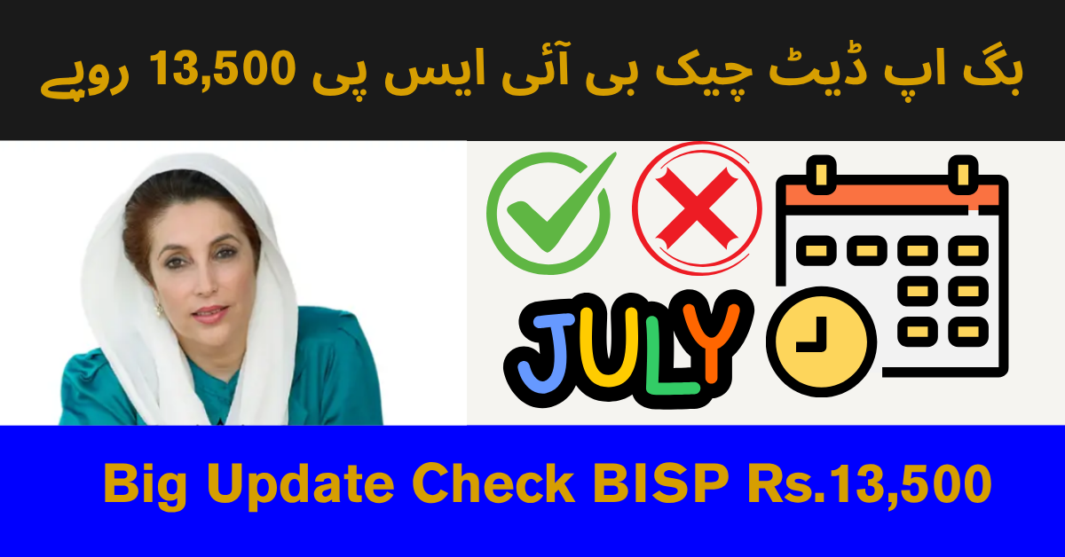Big Update Check BISP Rs.13,500 June 2025 Payment Status via 8171 Portal Full Guide for Punjab Beneficiaries