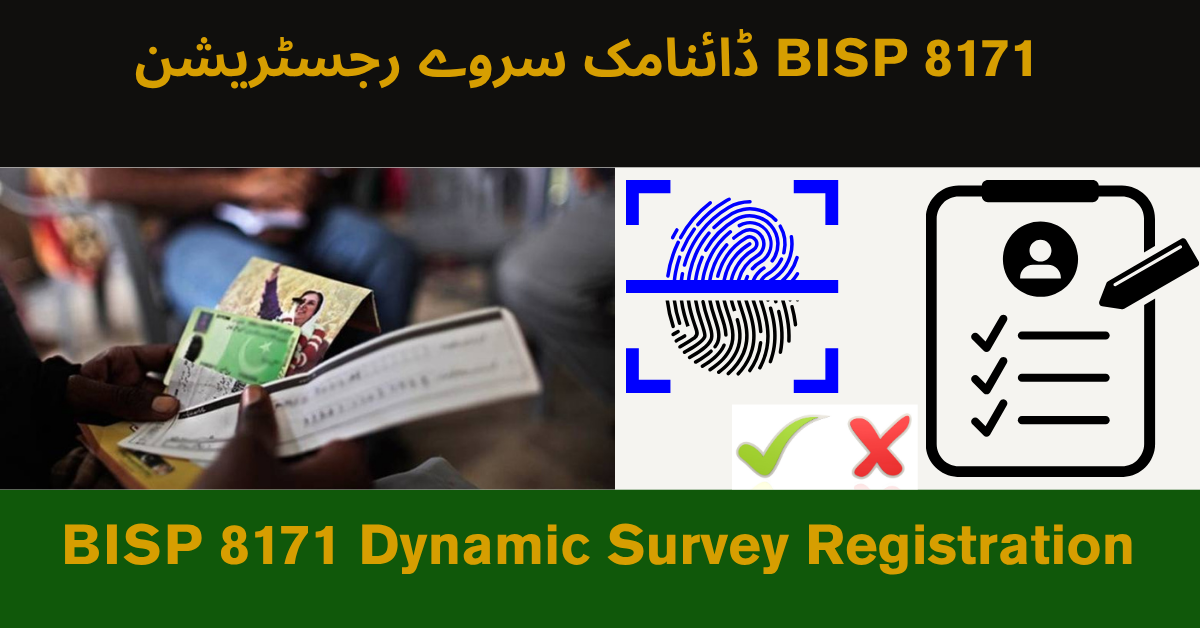 BISP 8171 Dynamic Survey Registration 2025 Complete Step-by-Step Guide to Qualify Again